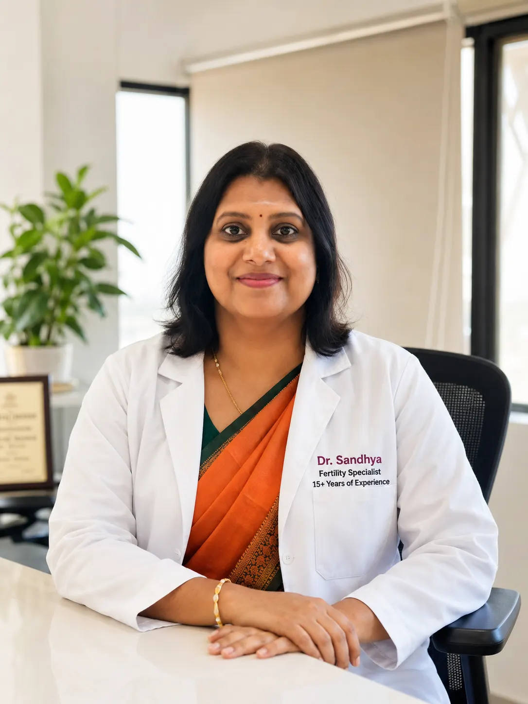 Dr. Sandhya, Fertility Specialist at MERIVA Medical Centre
